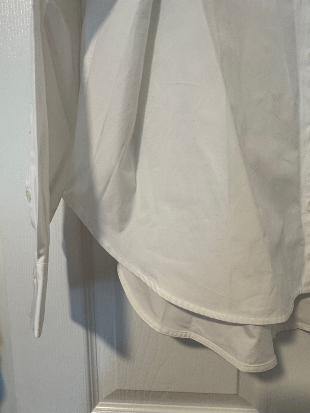 Toteme Women’s Cotton Organic Signature White Button-Down Shirt Size 40 - NWT - Picture 7 of 9